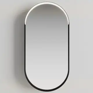 Зеркало для ванной Arbi DAFNE S518 nero - матовый черный