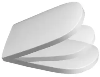 Сиденье для унитаза NIC design OVVIO 005.437.001 белый блестящий