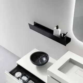 Полка для ванной Arbi Slide V147 nero