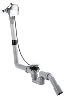 Слив-перелив AXOR Exafill S 58307340 brushed black chrome