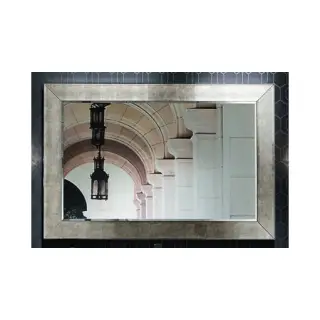 Зеркало для ванной Milldue GINEVRA 3452 polished steel, рама цв. 93 twill smoke