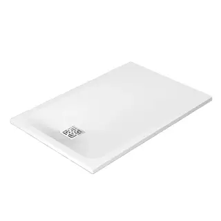 Поддон Vismara Vetro Vi.p W M0909R FP 14 белый, stone finish