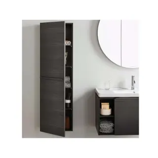 Шкафчик подвесной, 1 дверка SX 40*24*132h Black Oak-16