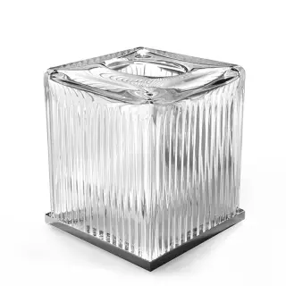 Контейнер для салфеток 3SC Elegance EL71ACRSL прозрачный хрусталь/хром