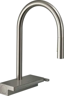 Смеситель для кухни HANSGROHE Aquno Select M81 73831800 сталь