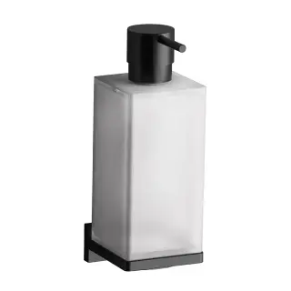 Дозатор Colombo Design LOOK B9316.NM Черный матовый/стекло матовое
