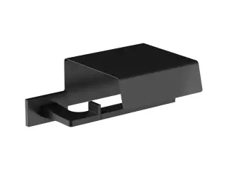 Держатель для туалетной бумаги Colombo Design LOOK B1691.NM чёрный матовый