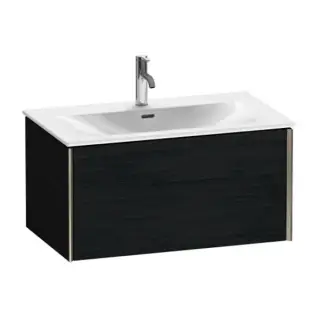 База под раковину Duravit XViu XV40340B116 Black Oak-16/рама champagne матовый-B1