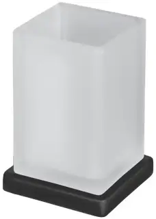 Стакан Colombo Design LOOK B1641.NM чёрный матовый, стекло матовое