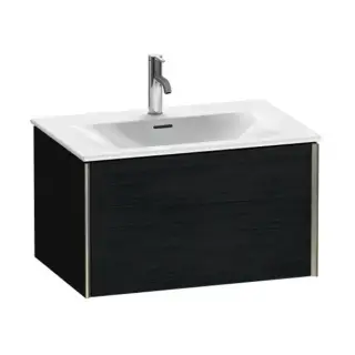 База под раковину Duravit XViu XV40330B116 Black Oak-16/рама champagne матовый-B1