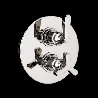 Внешняя часть встраиваемого термостата для душа DEVON&DEVON MANHATTAN