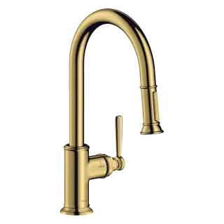 Смеситель для кухни AXOR Montreux 16581990 цвет-полированное золото