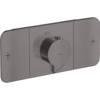 Термостат AXOR ONE 45712340 цвет-шлифованный черный хром