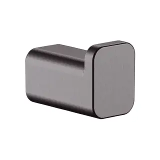 Крючок HANSGROHE AddStoris 41742340 шлифованный черный хром