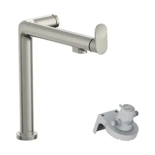 Смеситель для кухни HANSGROHE AQITTURA M91 76804800 цвет-сталь