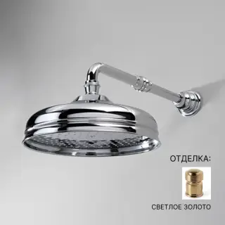 Верхний душ Devon&Devon AQ5130/SNOT-RC цвет-светлое золото