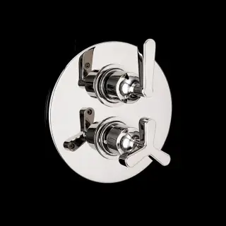 Внешняя часть встраиваемого термостата для душа DEVON&DEVON MANHATTAN