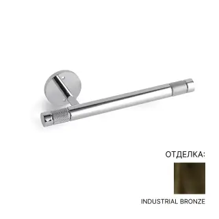 Держатель для туалетной бумаги Bertocci OFFICINA 01 127.7503.8600 Цвет-industrial bronze