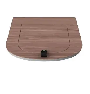 Сиденье для унитаза Art Ceram THE ONE THA001.83 Цвет- noce