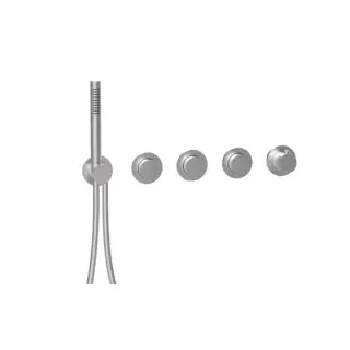 Термостат Almar Modular E180434.316 цвет-BRUSHED STAINLESS STEEL