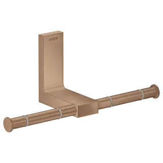 Держатель для туалетной бумаги AXOR UNIVERSAL RECTANGULAR 42657310 шлифованное красное золото