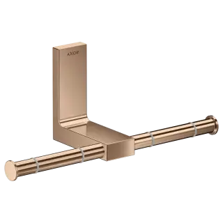 Держатель для туалетной бумаги AXOR UNIVERSAL RECTANGULAR 42657300 полированное красное золото