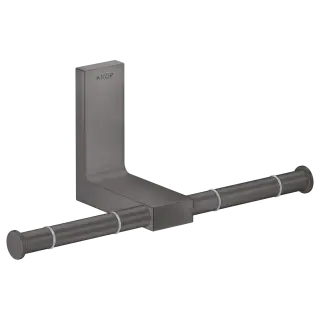 Держатель для туалетной бумаги AXOR UNIVERSAL RECTANGULAR 42657340 шлифованный черный хром