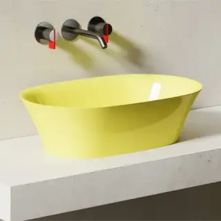 Раковина накладная глянцевая SALINI MONA