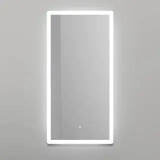 Зеркало для ванной SALINI ARMONIA прямоугольное с двойной LED подсветкой