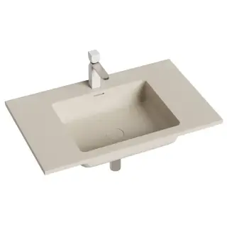 Раковина подвесная матовая SALINI ONDA 80