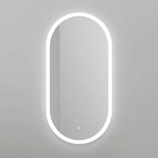 Зеркало для ванной SALINI ARMONIA овальное c двойной LED подсветкой