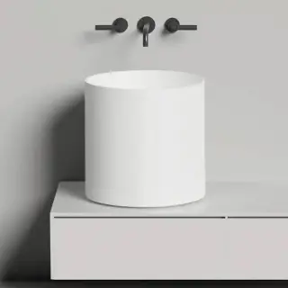 Раковина накладная матовая SALINI ARMONIA ROUND 03