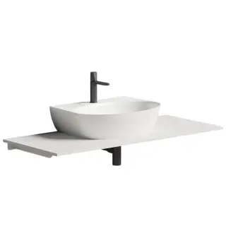 Раковина подвесная матовая SALINI ALDA WALL 02