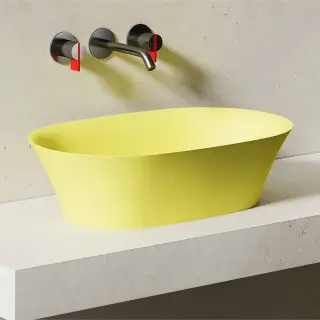 Раковина накладная матовая SALINI MONA