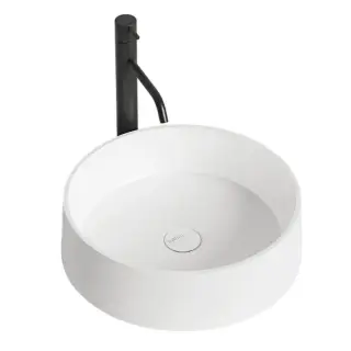 Раковина накладная матовая SALINI GLORIA 01