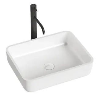 Раковина накладная матовая SALINI GLORIA 09