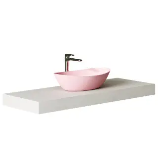 Раковина накладная матовая SALINI NOEMI