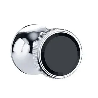 Внешняя часть встр. запорного вентиля хром/черный хрусталь хром/черный хрусталь