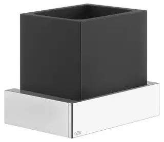 Стакан Gessi Rettangolo 20808#031 черный/хром