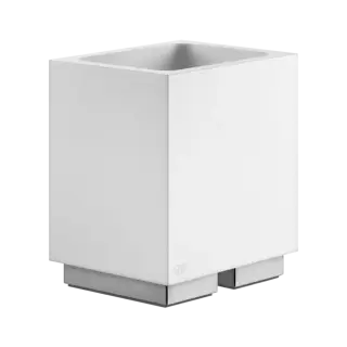 Стакан Gessi Rettangolo 20831#031 хром/белый