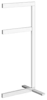 Держатель для полотенец Gessi Rettangolo 20939#031 хром