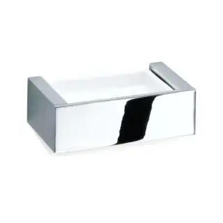 Мыльница Decor Walther BK WSS 0591100 хром/белый