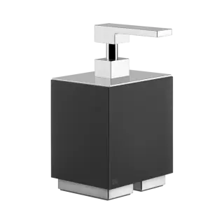 Дозатор Gessi Rettangolo 20838#031 хром/черный