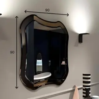 Зеркало для ванной Antonio Lupi LUXOR LUXOR890 рама - бронза