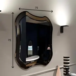 Зеркало для ванной Antonio Lupi LUXOR LUXOR875 рама - цвет синий