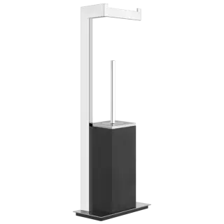 Ершик туалетный Gessi Rettangolo 20934#031 хром/черный