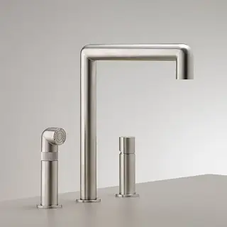 Смеситель для кухни CEA Cartesio CAR08S сталь