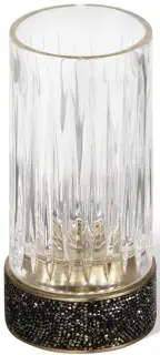 Стакан Decor Walther ROCKS SMG 0934241 прозрачный /темная бронза/матовое золото/кристаллы Swarovski