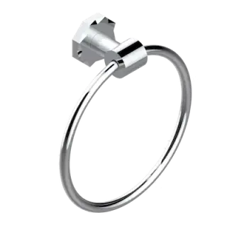 Держатель для полотенец THG NIHAL IVORY PORCELAIN U2N.A02.504N хром