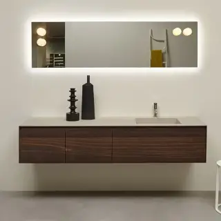 Зеркало для ванной Antonio Lupi Neutroled NEUTROLED90W.162+BOLLA 2